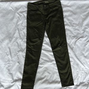Forest Green American Eagle Women’s Skinny Jegging
